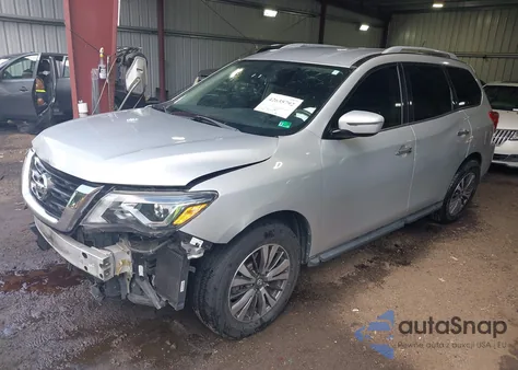 2017 Nissan Pathfinder Sv z USA, uszkodzony, nr VIN 5N1DR2MN5HC663188